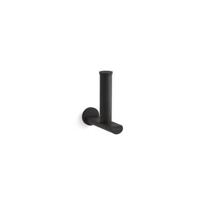 Avid Vertical toilet paper holder - Matte Black by Kohler