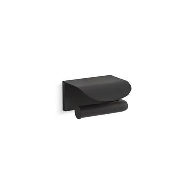 Avid Covered toilet paper holder - Matte Black by Kohler