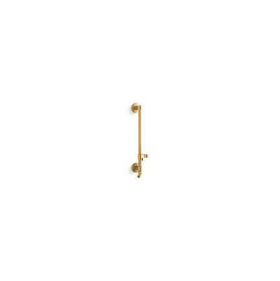 HydroRail-H Shower column - Vibrant Brushed Moderne Brass