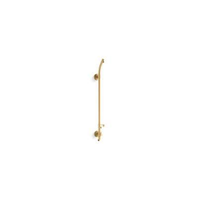 HydroRail-S Bath/shower column - Vibrant Brushed Moderne Brass
