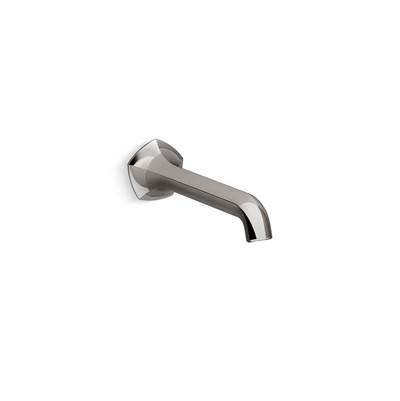 Kohler Occasion Wall-Mount Bathroom Sink Faucet Spout With Straight Design 1.2 GPM - Vibrant Titanium by Kohler
