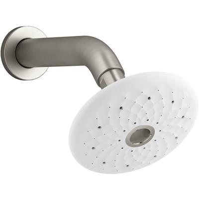 Kohler Exhale B120 1.75 gpm multifunction showerhead with Katalyst air-induction technology - Vibrant Brushed Nickel by Kohler