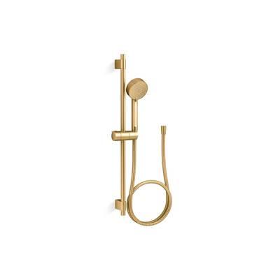 Awaken G90 24 in. Four-Function Handshower Kit 2.5 Gpm - Vibrant Brushed Moderne Brass by Kohler