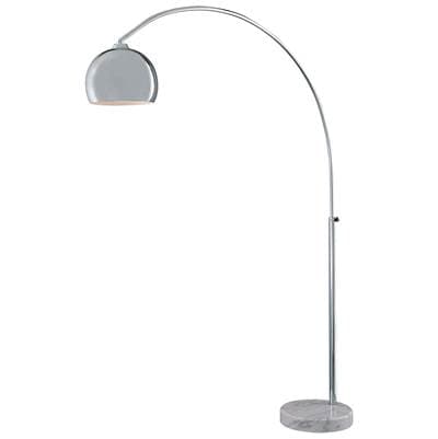 George Kovacs 1 Light Arc Floor Lamp - Chrome by George Kovacs