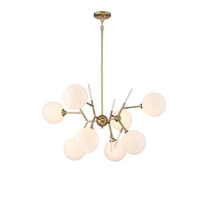 George Kovacs 8 Light Chandelier - Honey Gold by George Kovacs