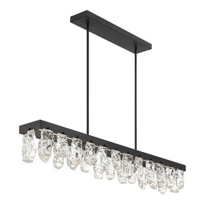 George Kovacs Artic Glacier 40W Led Island Light - Coal by George Kovacs