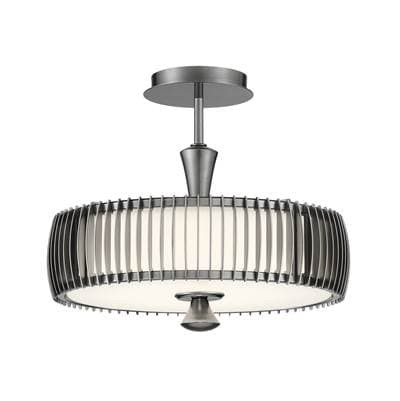 George Kovacs Led Light Flush - Pewter