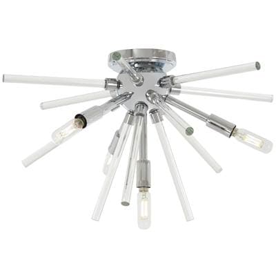 George Kovacs Flush Mount - Chrome
