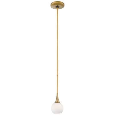George Kovacs 1 Light Mini Pendant - Honey Gold by George Kovacs