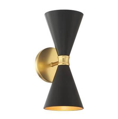 Conic 2 Light Wall Sconce by George Kovacs
