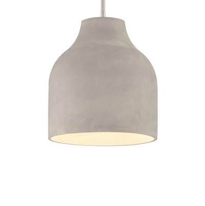 George Kovacs 1 Light Cement Pendant - Burnished Nickel by George Kovacs