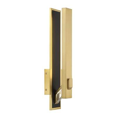 George Kovacs 18W Led Wall Sconce 2023 - Soft Brass Coal by George Kovacs