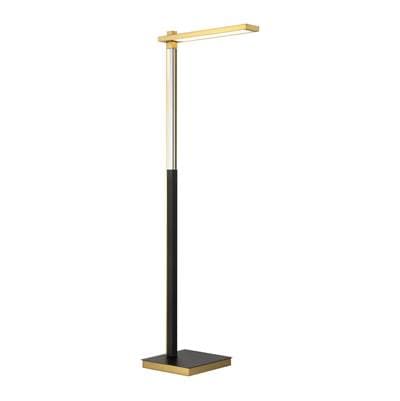 George Kovacs 24W Led Floor Lamp 2023 - Soft Brass Coal by George Kovacs