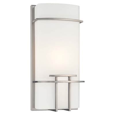 George Kovacs 1 Light Wall Sconce - Brushed Nickel