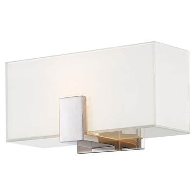 George Kovacs 1 Light Wall Sconce - Polished Nickel