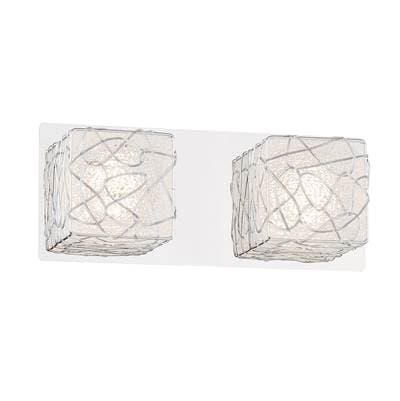 George Kovacs 2 Light Led Bath Vanity - Chrome