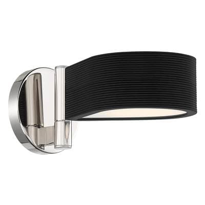 George Kovacs Led Lights Wall Mount - Coal Polished Nickel