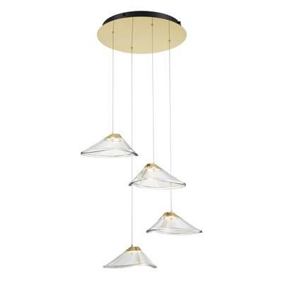 4 Light Led Pendant
