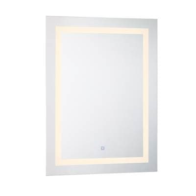 George Kovacs 31.5'' Rectangle LED Mirror - White by George Kovacs