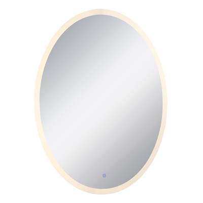 George Kovacs 39.5'' Oval LED Mirror - White by George Kovacs