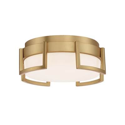 George Kovacs Led Flush Mount - Honey Gold by George Kovacs