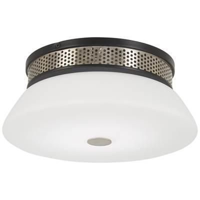 1 Light Led Flush Mount - Coal Brushed Nickel by George Kovacs