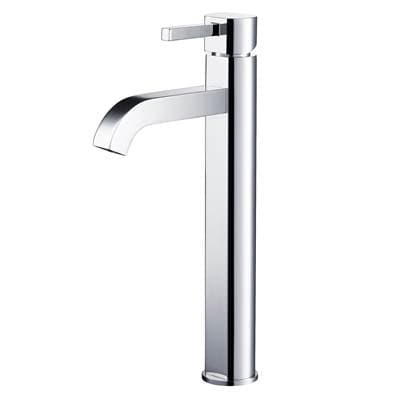 Kraus Ramuse Tall Vessel Bathroom Faucet, Chrome Finish