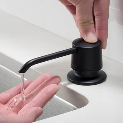 Kraus Kitchen Soap and Lotion Dispenser - Matte Black