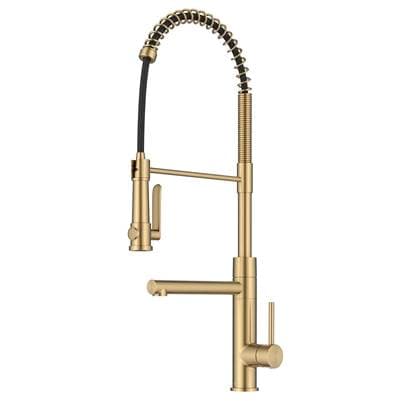 Kraus Artec Pro Commercial Style 2-Function Single Handle Pull Down Kitchen Faucet with Pot...