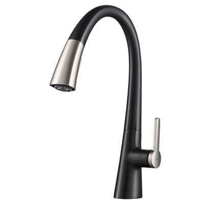 Kraus Nolene Spot Free Finish Dual Function Pull-down Kitchen Faucet, Stainless Steel/matte Black... by Kraus