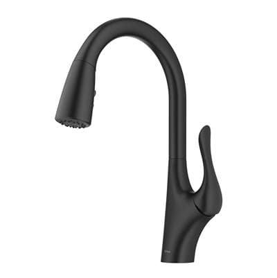 Kraus Merline Transitional Pull-down Single Handle Kitchen Faucet - Matte Black