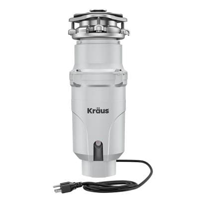 Kraus Wasteguard 1/3 HP Continuous Feed Garbage Disposal with Ultra-quiet Motor for Kitchen Sink... by Kraus