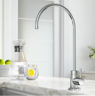 Kraus Puritae 100% Lead-free Kitchen Water Filter Faucet in - Chrome by Kraus
