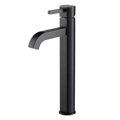 Kraus Ramuse Tall Vessel Bathroom Faucet, Oil Rubbed Bronze Finish by Kraus