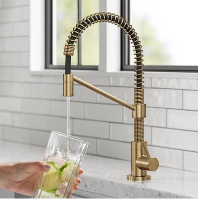 Kraus Boldene Single Handle Drinking Water Filter Faucet for Reverse Osmosis or Water Filtration...