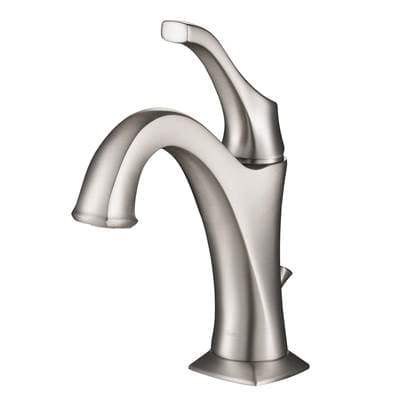 Kraus Arloe Spot-free All-brite Stainless Steel Single Handle Basin Bathroom Faucet with Lift Rod... by Kraus