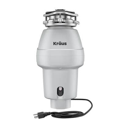 Kraus Wasteguard 1/2 HP Continuous Feed Garbage Disposal with Ultra-quiet Motor for Kitchen Sink... by Kraus