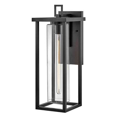 Lark Large Wall Mount Lantern - Black