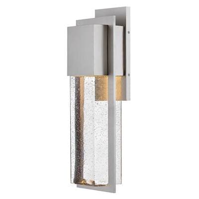 Lark Large Wall Mount Lantern - Antique Brushed Aluminum