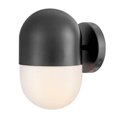 Lark Small Wall Mount Lantern - Black by Lark