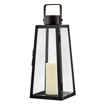 Lark Decorative Lantern - Black