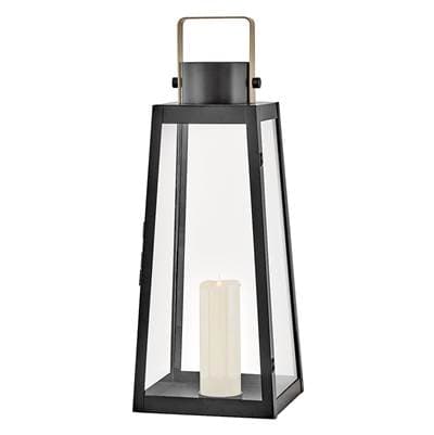 Lark Large Decorative Lantern - Black