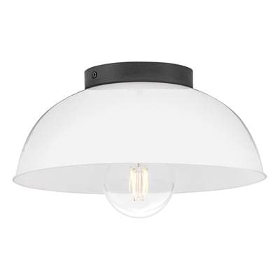Lark Small Flush Mount - Black