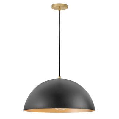Lark Large Pendant - Black