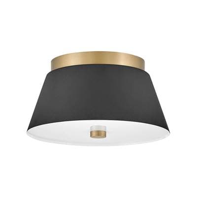 Lark Small Flush Mount - Black
