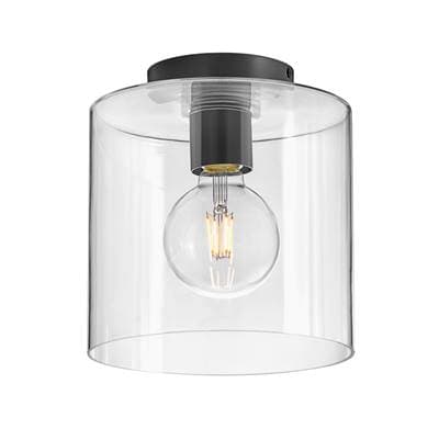 Lark Small Flush Mount - Black