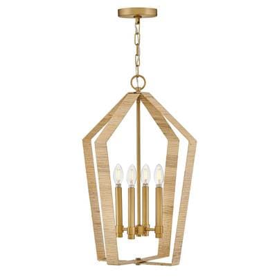 Lark Large Pendant - Lacquered Brass