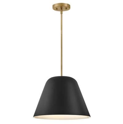 Lark Medium Pendant - Lacquered Brass