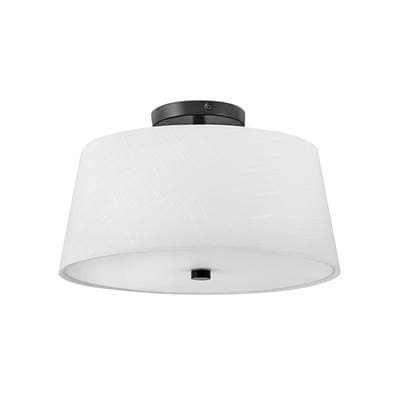Lark Medium Flush Mount - Black