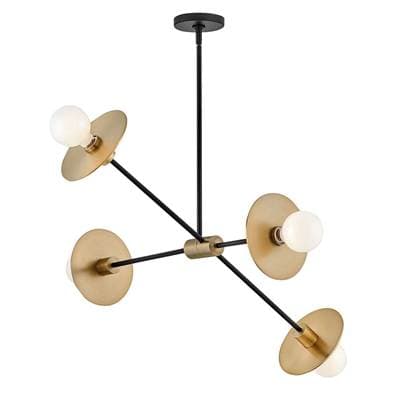 Lark Medium Convertible Mobile Single Tier - Lacquered Brass by Lark